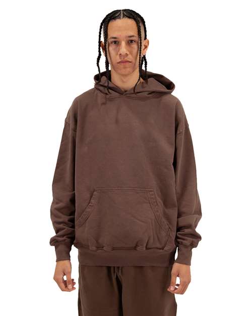 Shaka Wear SHGDH Unisex Los Angeles Garment-Dyed Hooded Sweatshirt