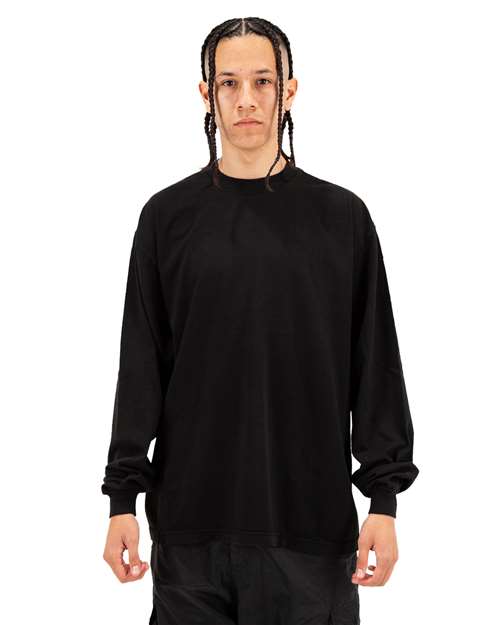 Shaka Wear SHGDLS Unisex Max Heavyweight Garment-Dyed Long Sleeve T-Shirt
