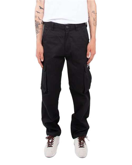 Shaka Wear SHSPCP Unisex Twill Cargo Pants