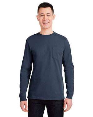 vineyard vines V021214 Unisex Long Sleeve Pocket T-Shirt - 