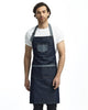 Artisan Collection by Reprime RP127 Domain Contrast Denim Bib Apron