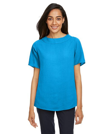 Devon & Jones DP613W Women's Perfect Fit™ Boat Neck Blouse