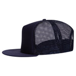 Otto 5-Panel High Crown Foam Trucker Flat Bill Hat, Snapback - 132-1037