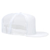Otto 5-Panel High Crown Foam Trucker Flat Bill Hat, Snapback - 132-1037