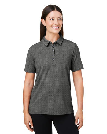 Devon & Jones DG101W Women's Crownlux Performance® Geo Polo