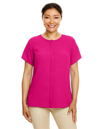 Devon & Jones DP612W Women's Perfect Fit™ Crepe Blouse