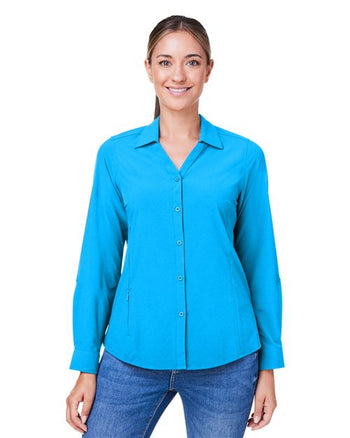 CORE365 CE510LW Women's Ultra UVP® Marina Shirt