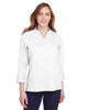 Devon & Jones DG560W Women's Crown Collection® Stretch Broadcloth Three-Quarter Sleeve Blouse
