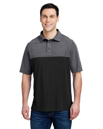 CORE365 CE112C Men's Fusion ChromaSoft™ Colorblock Polo