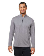 Glyder MDP1772 Men's Fairway Marbled Jersey Quarter-Zip Pullover