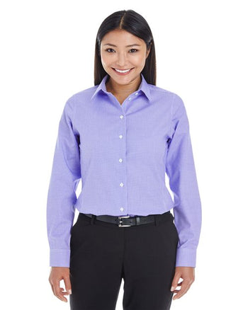 Devon & Jones DG532W Women's Crown Collection® Royal Dobby Woven Dress Shirt