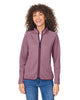 CORE365 CE72W Women's Venture Heathered Stripe Full-Zip Jacket