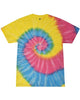 Colortone CD1000 Unisex Multi-Color Tie-Dyed T-Shirt