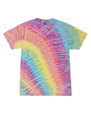 Colortone CD1000Y Youth Multi-Color Tie-Dyed T-Shirt - 