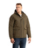 Berne Apparel HJ67 Men's Highland Quilt-Lined Micro-Duck Hooded Jacket