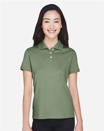 Devon & Jones D140SW Women's Perfect Pima Interlock Polo
