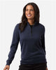 Devon & Jones DG446W Women's New Classics Quarter-Zip Sweater