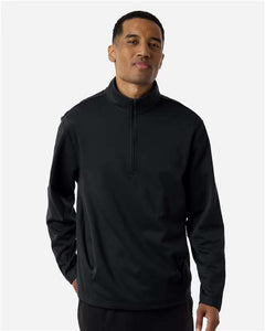 Team 365 TT401 Unisex Squad Cadet Quarter-Zip Tech Fleece Pullover - 