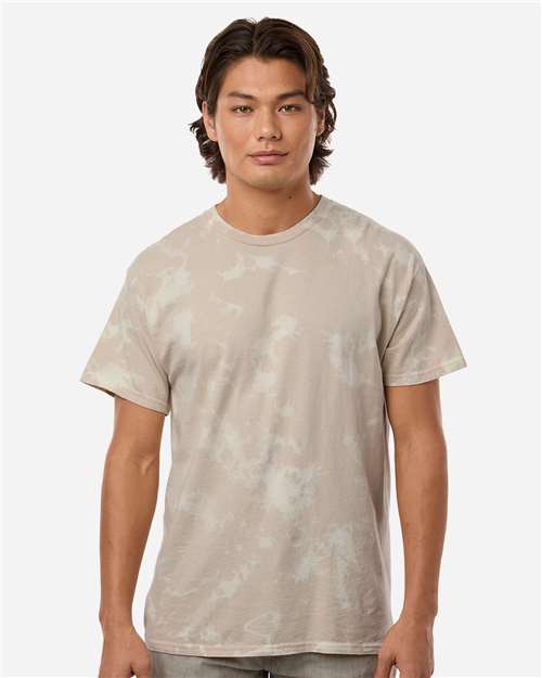 Colortone 1385 Unisex Bleach Out Dyed T-Shirt