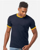 Tultex 246 Unisex Fine Jersey Ringer T-Shirt