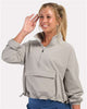 Boxercraft BW5204 Women's Stretch Woven Quarter-Zip Pullover