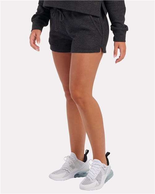 Boxercraft BW6506 Women's Ribbed Knit Shorts