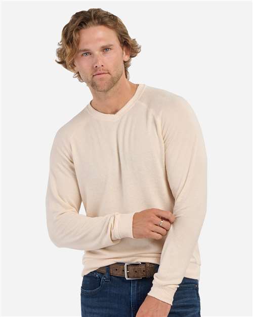 Boxercraft BM1201 Men's Cuddle Cross-Neck Sweater
