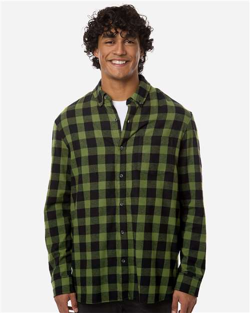 Boxercraft BU7401 Men's Flannel Button Down Shirt