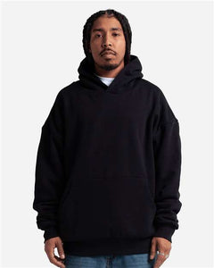 Shaka Wear SHDLP Unisex Garment-Dyed Double Layer Reversible Hooded Sweatshirt - 