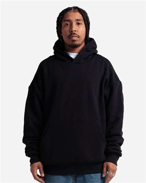 Shaka Wear SHDLP Unisex Garment-Dyed Double Layer Reversible Hooded Sweatshirt