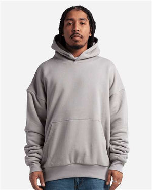 Shaka Wear SHDLP Unisex Garment-Dyed Double Layer Reversible Hooded Sweatshirt - 