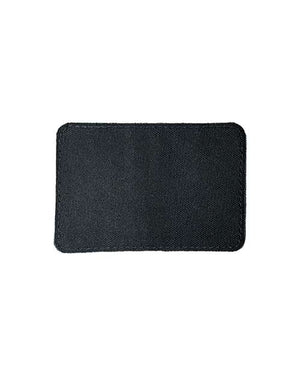 MERET SPBK10 Small Blank Black Patch - Qty 10 - 