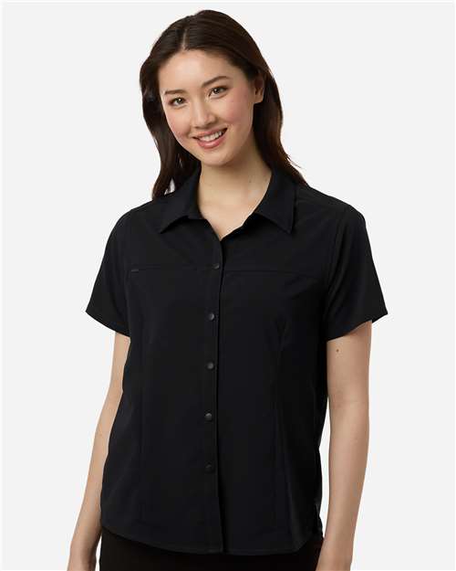 CORE365 CE520W Women's UltraUVP Shoreline Short Sleeve Staff Shirt