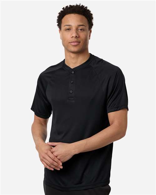 Team 365 TT11HN Men's Zone Performance Henley