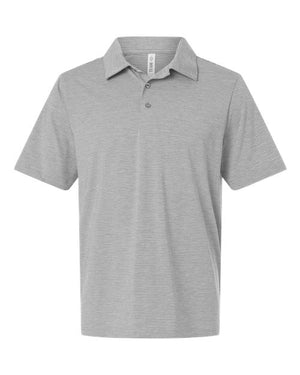 Team 365 TT125 Men's Relay Heathered Stripe Polo - 