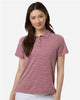 Team 365 TT125W Women's Relay Heathered Stripe Polo