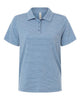 Team 365 TT125W Women's Relay Heathered Stripe Polo
