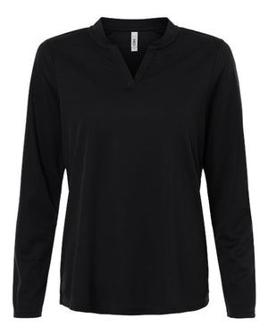 CORE365 CE108LW Women's Nova Performance Long Sleeve Pique Polo - 