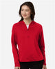Team 365 TT200W Women's Qualify Quarter-Zip Hooded Pullover