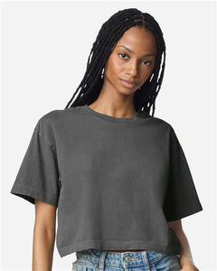 American Apparel 1302GD Women's Garment-Dyed Heavyweight Cropped Tee - 