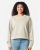 Comfort Colors 1566L Women's Garment-Dyed Mid-Length Crewneck Sweatshirt