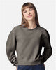 Comfort Colors 1566L Women's Garment-Dyed Mid-Length Crewneck Sweatshirt