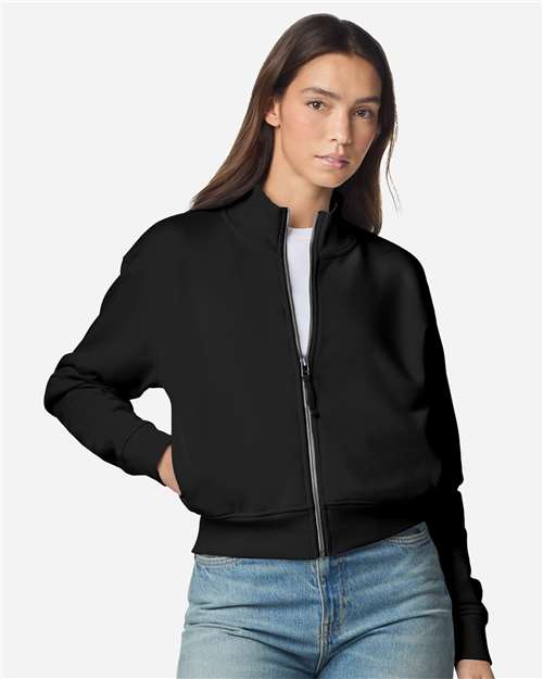 American Apparel FTJ00 Women's French Terry Full-Zip Jacket