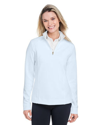 Fairway & Greene F12250 Women's Wells Tech Quarter-Zip Pullover