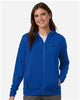Adidas AT209 Women's Game & Go Fleece Full-Zip Hooded Sweatshirt