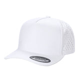 Unbranded 5 Panel Perforated Laser Mesh Hat Waterproof Cap