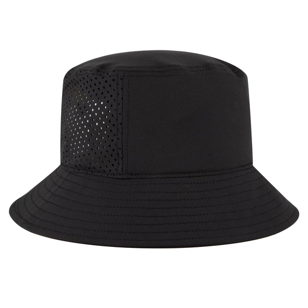 OTTO CAP 14-1 Bucket Hat, Cool Comfort Performance Stretchable Classic Knit w/ Perforated Sides UPF 50+