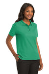 Port Authority L500 Ladies Silk Touch Polo - Court Green