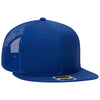 Otto Cap 141-1070 Otto Snap 6 Panel Mid Profile Mesh Back Trucker Snapback Hat
