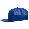 Otto Cap 141-1070 Otto Snap 6 Panel Mid Profile Mesh Back Trucker Snapback Hat